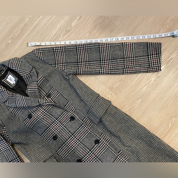 Gap Plaid Long Coat - Picture 6 of 8